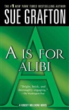 A is for Alibi Sue Grafton Book