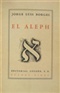 El Aleph Jorge Luis Borges Book