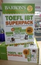 TOEFL IBT superpack Barrons Book