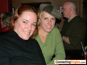 Me with sister K in DC. She's awesome! Oh I'm in the derby hat.