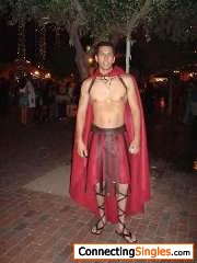 2010 Halloween. Couldn't find a realistic Spartan costume so made one myself.