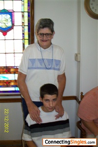 this is me an my grandson