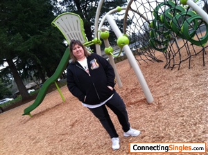 This is me at the park with my son Feb 2013.
