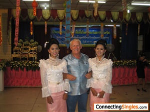 Me with my students in thailand