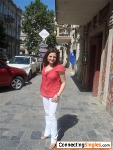 me at one of Baku streets