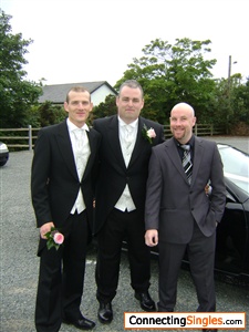 best man for guy on left's big day...