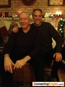 Me on the right with an old friend of mine Christmas time last year