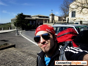 Off to start my Basic Survival Course in Nebrodi Forest Sicily ... but first let me take a selfie!