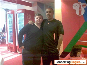at the Olympics in London met daley Thompson
