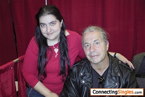 that is me with Bret Hart at Comic Con 2013