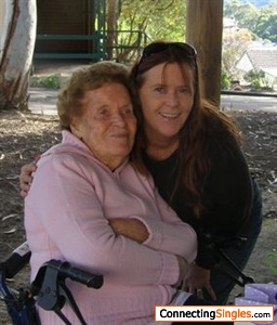 One of my favorite pictures, Me and my Mum. I have lost weight since this photo, now 60 kilo, and my hair color is natural strawberry blonde, and very long.