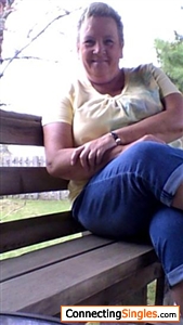 sitting on my back deck