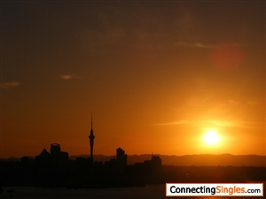 I love Auckland sunsets