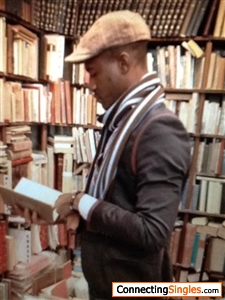Me...Rummaging around the bibliotheque in Paris.
