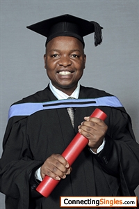 Photo taken during graduation at the University of South Africa Graduating with BTEC Degree in Business Administration
