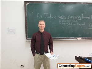 Me teaching in China in November