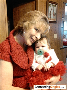 My first Christmas with my newest granddaughter