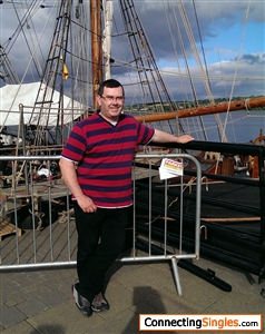 On the quayside in Derry during the clipper festival