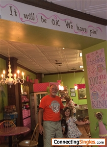Recent trip for pie with granddaughter