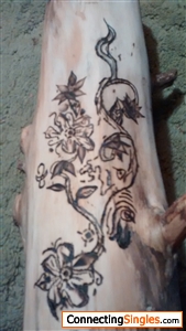 A wood burning piece I am working on. Will be a lamp complete.