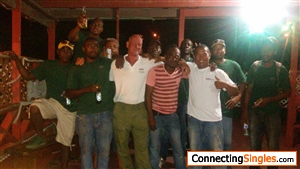 Me with some of the guys that work on Necker with me