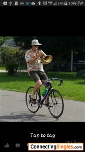I love jazz and bicycling
