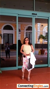 In front of Sheraton hotel Puerto Rico March 3, 2016. Taken by my best friend of 34 years Tess