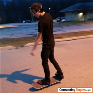 i love skateboarding