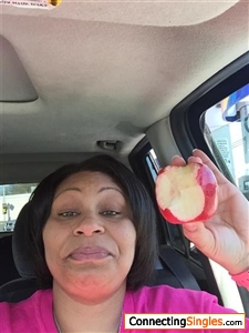 Eating my favorite Apple