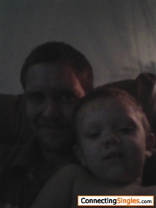 My son and I hanging at home
