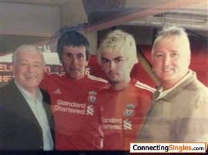 Im the one with black hair taken about 3yrs ago at Liverpool football club with my son great day