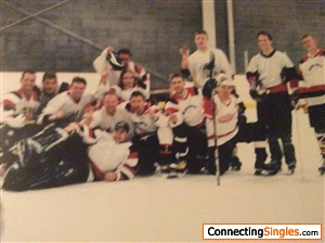 i am the goalie on the left side. That is the team i won 7 championships with. The one on the very left front.