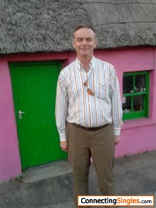 Me at village cottage in county clare .