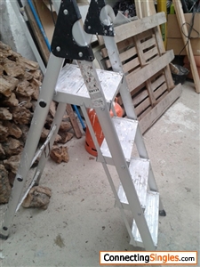 This is my step ladder, I never knew my real ladder.