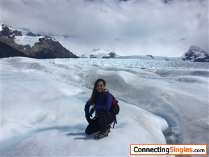 Hiked Perito Moreno Glacier in Argentina, Dec 2016