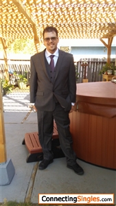My new 3 piece suit. Again not my usual attire.