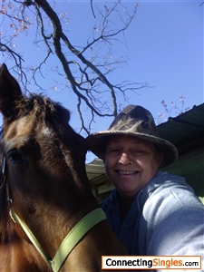 My horse Josie and me.