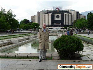 May 2010. Sofia. - In front of the National Palace of Culture.
