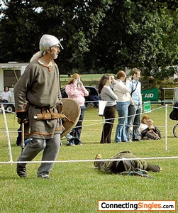 Viking re-enactment - hobby in UK