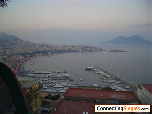 MY BEAUTIFUL CITY,WITH BIG VULCAN VESUVIO..AND MANY,MAN,BOATS.HERE WHETHER IS ALWAYS WARM.