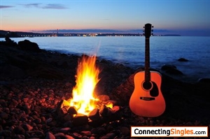 LETS SIT BY THE FIRE AND ENJOY SOME LIVE MUSIC.