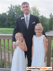 My 2 nieces and I at my brothers wedding