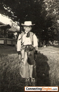 I always wanted to be a cowboy, Summer Camp, Monticello, New York 1947
