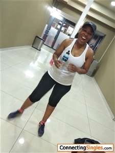 After my cardio session..I love fitness..