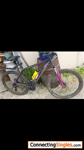 Muddy bike after 50k VTT rando