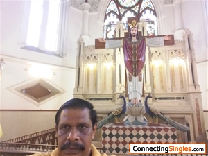 Me at Santhom Church - Chennai.