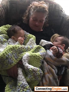 Me with my youngest grandbabys