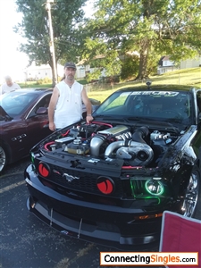 My mustang i take to car shows......