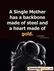 To all the single mother
