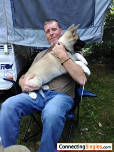 Me and my little Akita